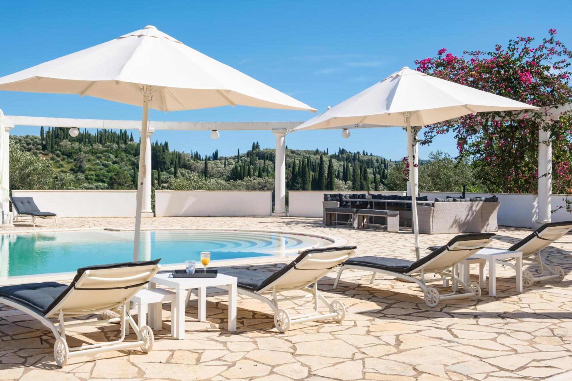 Cecilia Exclusive Villa Corfu Doukádes Exteriér fotografie